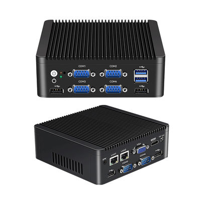 Intel Celeron J4125 Pentium N5000 Mini PC con RAM DDR4 e SSD MSATA Windows Linux