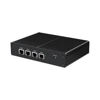 Quattro firewall LAN 2.5GbE RJ45 DDR5 Mini PC Supporta display HD a doppio schermo