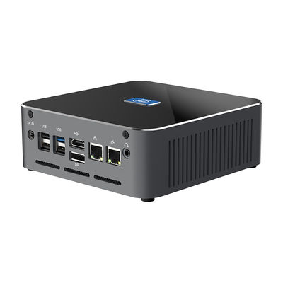 Intel Core Iris Xe Graphics DDR5 64G Mini PC con doppia LAN e desktop Ubuntu