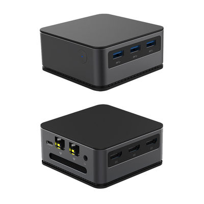 Intel Alder Lake N95 4 Core 4 Thread Mini PC con LPDDR5 12G 2 Ethernet e WiFi
