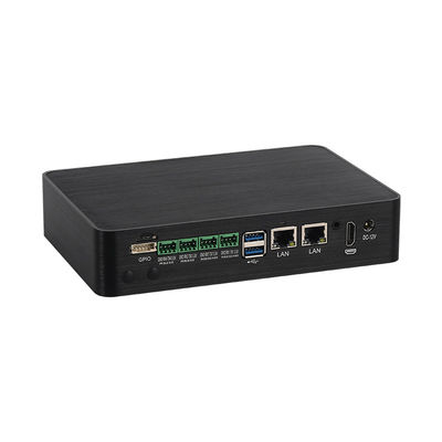 Dual LAN 4COM ARM RK3568 PC industriale DDR4 8G EMMC 16G Android 11 Mini PC incorporato