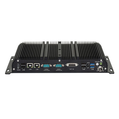 Intel Core Series Dual Ethernet Dual COM Mini PC Industrial senza ventole con DDR4 32G