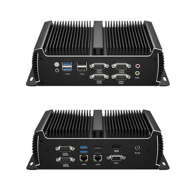 Dual Core Quattro fili Intel Core i5 7200U Mini Computer Con Dual DDR4 RAM E 6COM