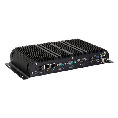 Dual LAN Dual COM Fanless PC con DDR4 32G Intel Celeron J4125 J6412 Mini PC