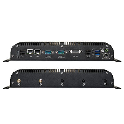 Intel Core I5 1155G7 4 Core 8 Thread PC industriale senza ventole con 6COM WiFi e GPIO