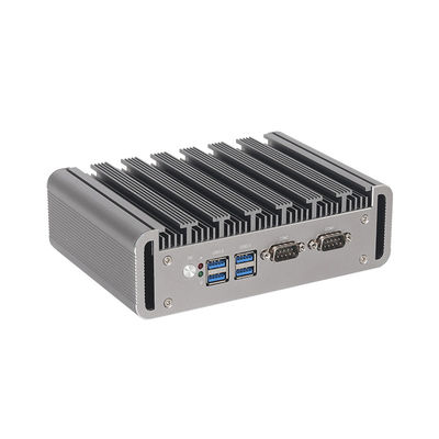 Intel Celeron J6412 PC industriale con doppia COM doppia LAN e Linux