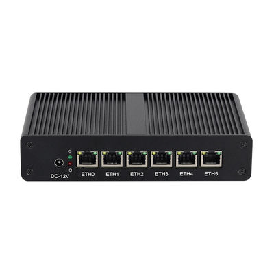 Intel Pentium 4405U 6LAN RJ45 Software Router DDR4 con doppio schermo