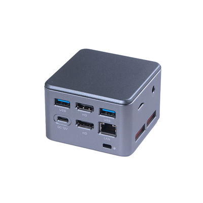 Intel Celeron N5105 Mini PC Portable Game PC LPDDR4x 16GB con LAN singola doppia HDMI