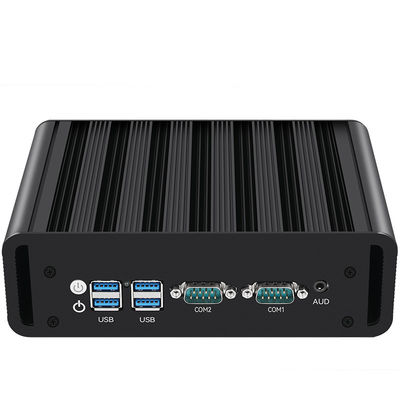 Intel N100 Fanless Industrial PC con DDR4 16GB di RAM Supporta doppio schermo
