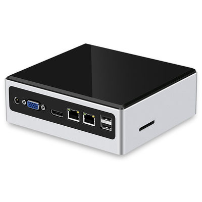 Intel Core I5 4210U 2 Core PC industriale con doppia LAN doppia COM e ventilatore
