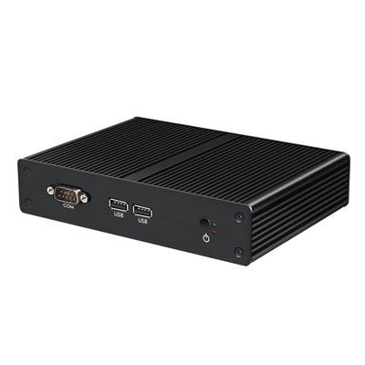 Intel Celeron Industrial Fanless PC con DDR3L 8GB di RAM e Dual COM Linux