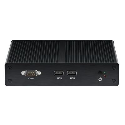 Mini PC industriale senza ventole con processore Intel Celeron J4125 DDR3 e doppio COM