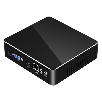 Mini PC con processore Intel Core i3 7100U mSATA SSD DDR3L 16G RAM E ventilatore di raffreddamento