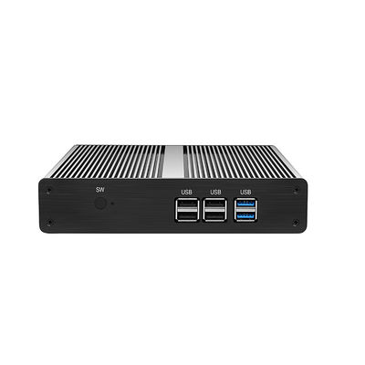 Intel Celeron Processor Mini Computer con telaio nero DDR3 8GB RAM per la casa