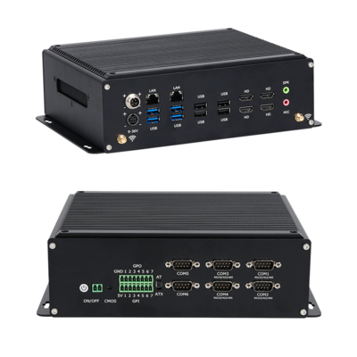 Intel Core i5-14450HX Industrial Mini PC con Dual Ethernet 4 COMs DDR5 64GB RAM