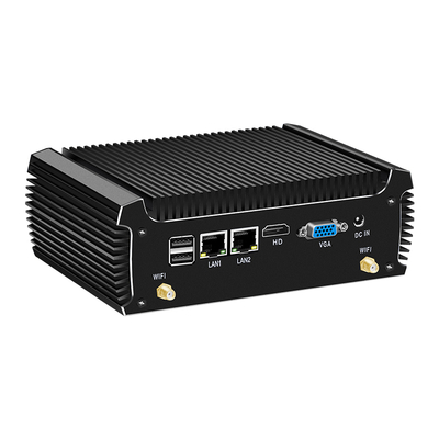 Mini PC Intel Core i3 8130U 16 GB con 6 USB 1 HD PC Industriale Fanless