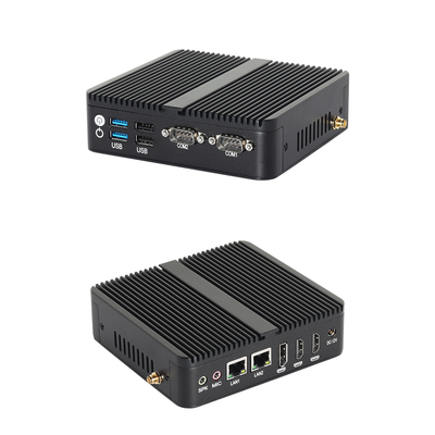 Intel Celeron N150 con Dual Ethernet Dual COM DDR4 RAM 16GB PC Industriale