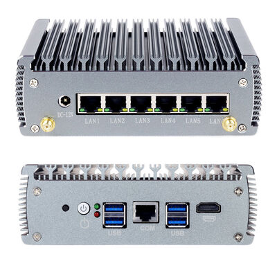 In-tel Core i5 1135G7 Processore 4 Core 8 Thread Frequenza base 2.4GHz 6*In-tel i225 scheda di rete Software Router Host Mini PC